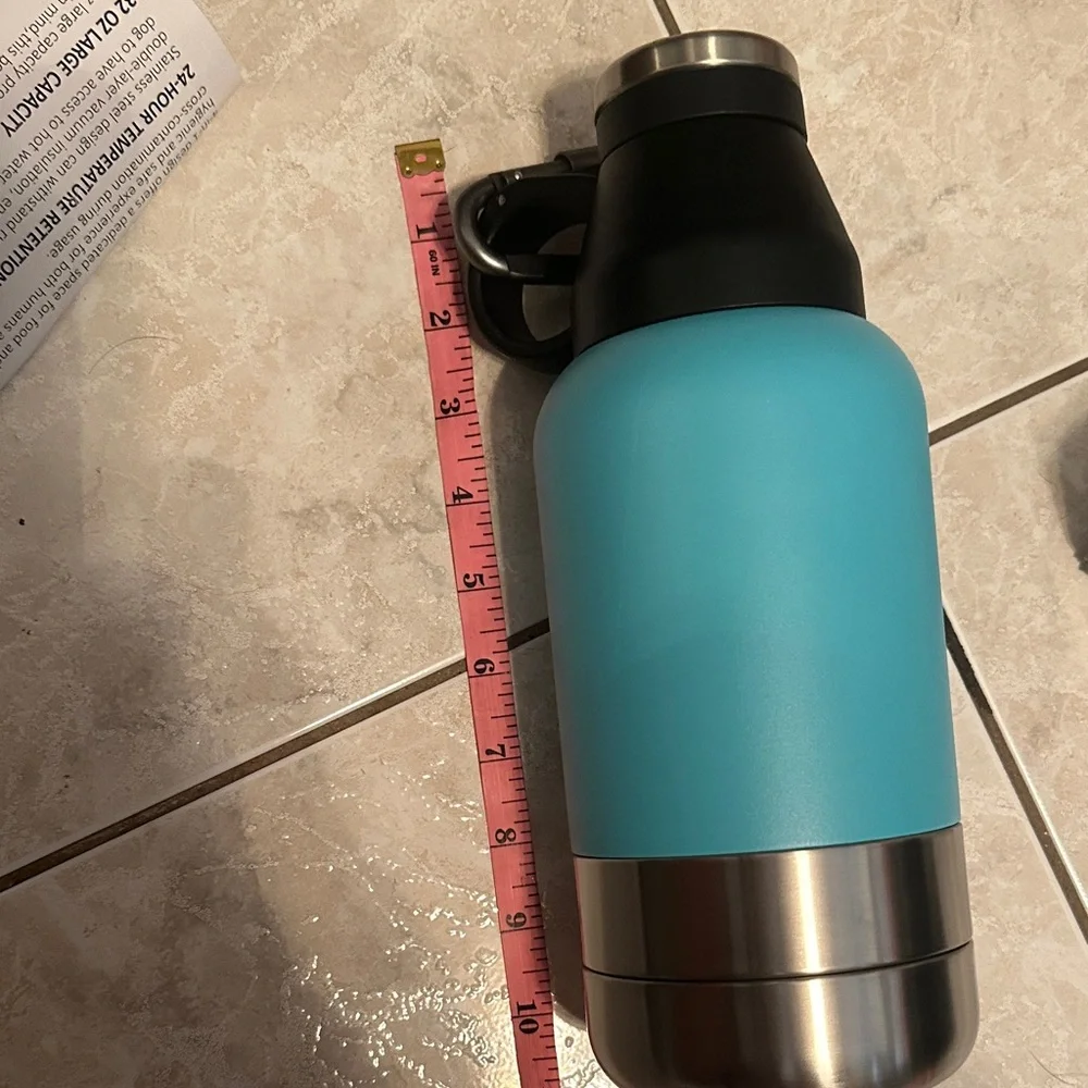 Personalized dog water bottle